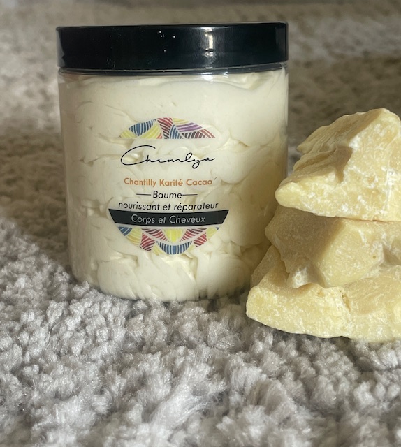 Chantilly beurre de karité au beurre de cacao